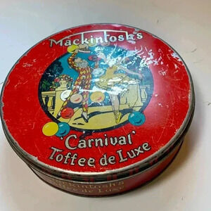 Vintage  Mackintosh’s Carnival Toffee de Luxe 8 1/2” by 2 1/4”